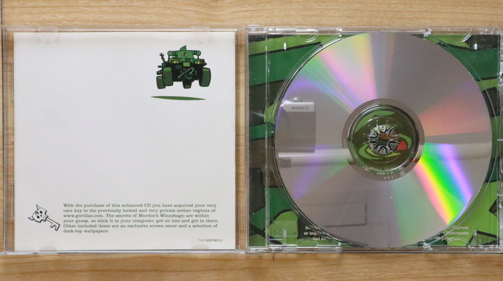 中古CD☆ゴリラズ/GOROLLAZ□ Gorillaz 【724353374808
