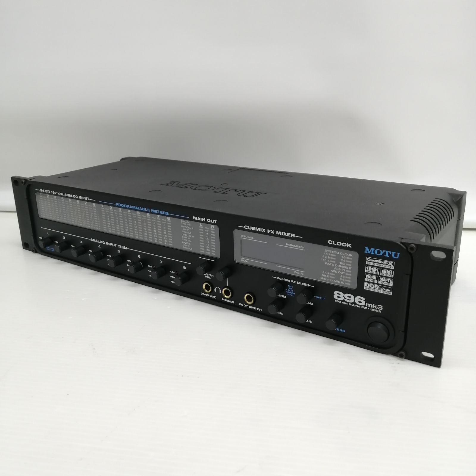 MOTU 896HD オーディオインターフェース 極美品 限定品 オーディオインターフェイスMOTU896HDのレビュー | DTM Review