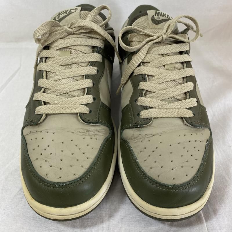 NIKE DUNK LOW / LIGHT STONE OLIVE / 2004年製 / 304714-111 / US8 / 26.0 / 箱付き