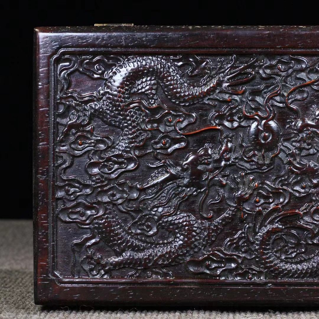 漢・館蔵珍品・古青銅器彫・司母鼎』極細工・骨董品・古賞