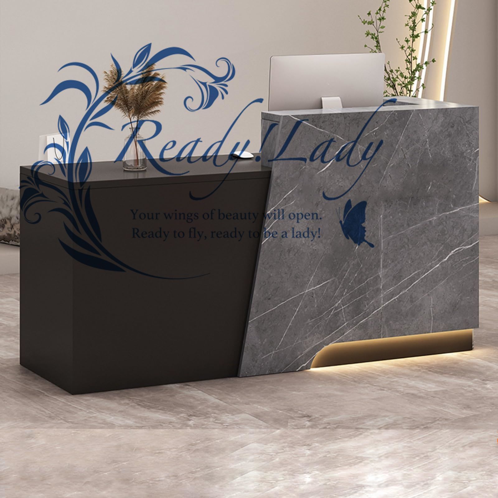 爆買い，最新作 受付カウンター 小型受付デスク、受け付けカウンター