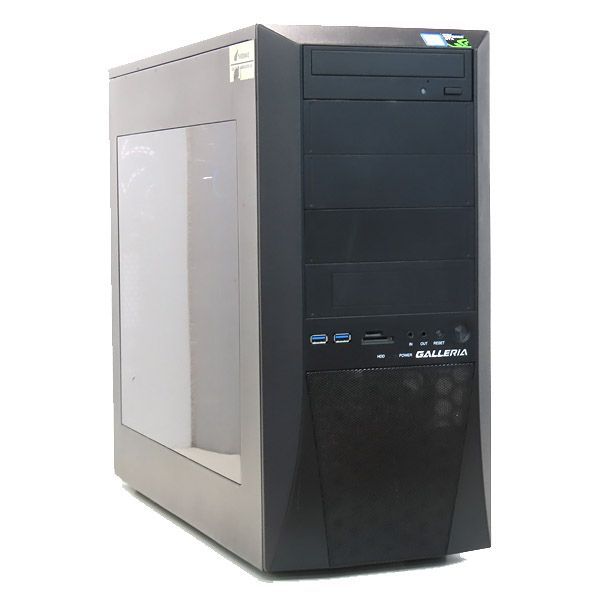 ゲーミングPC RTX3050 第8世代 Core i7 24GB 新品SSD 1TB THIRDWAVE GALLERIA 中古 デスクトップ Windows11