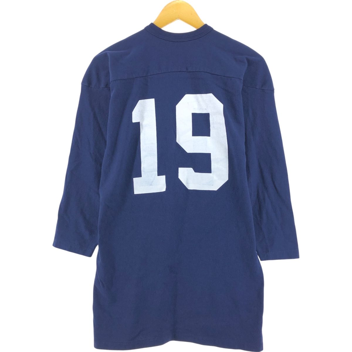 70s vintage USA製　RUSSELL 金タグ　フットボールTシャツ USA製 70年代 70s RUSSELL ラッセル 金タグ ナンバリング T