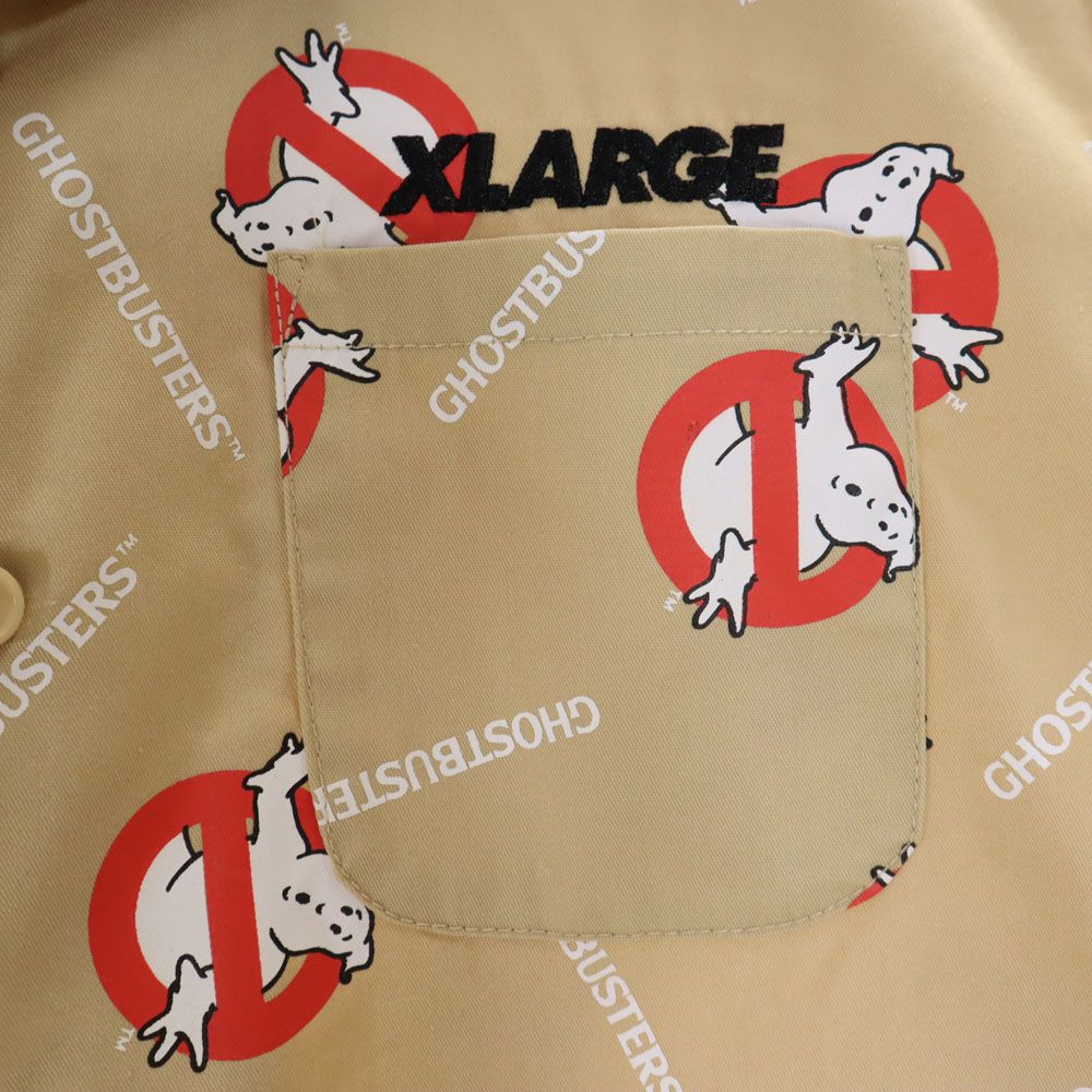 XLARGE ゴーストバスターズ シャツ　ショートパンツ　セットアップ XLARGE ゴーストバスターズ シャツ ショートパンツ セットアップ