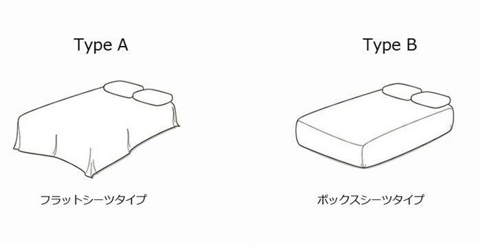 ベッド用品 4点布団カバー