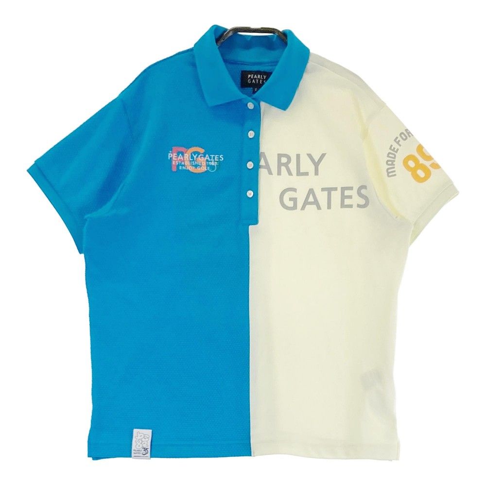 【新品】パーリーゲイツ 半袖ポロシャツ サイズ0 サイズ：0 PEARLY GATES パーリーゲイツ 2024年モデル/35周年 半袖