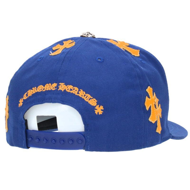 クロムハーツ CH HAT クロスパッチベースボールキャップ メンズ