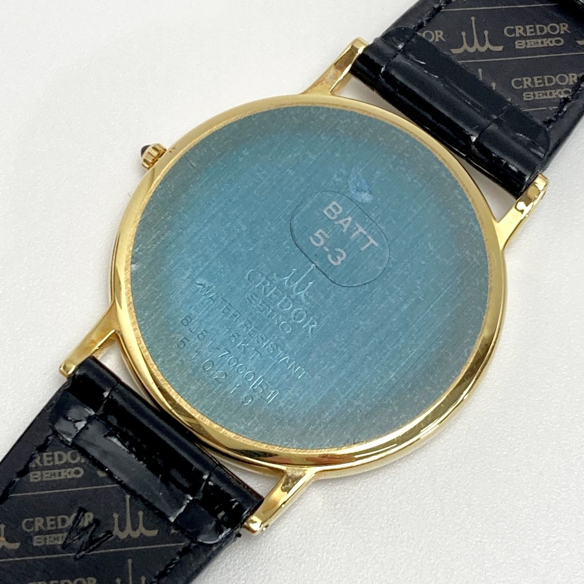 SEIKO セイコー クレドール 18K 8J81-7000 クォーツ メンズ 腕時計 CREDOR - メルカリ