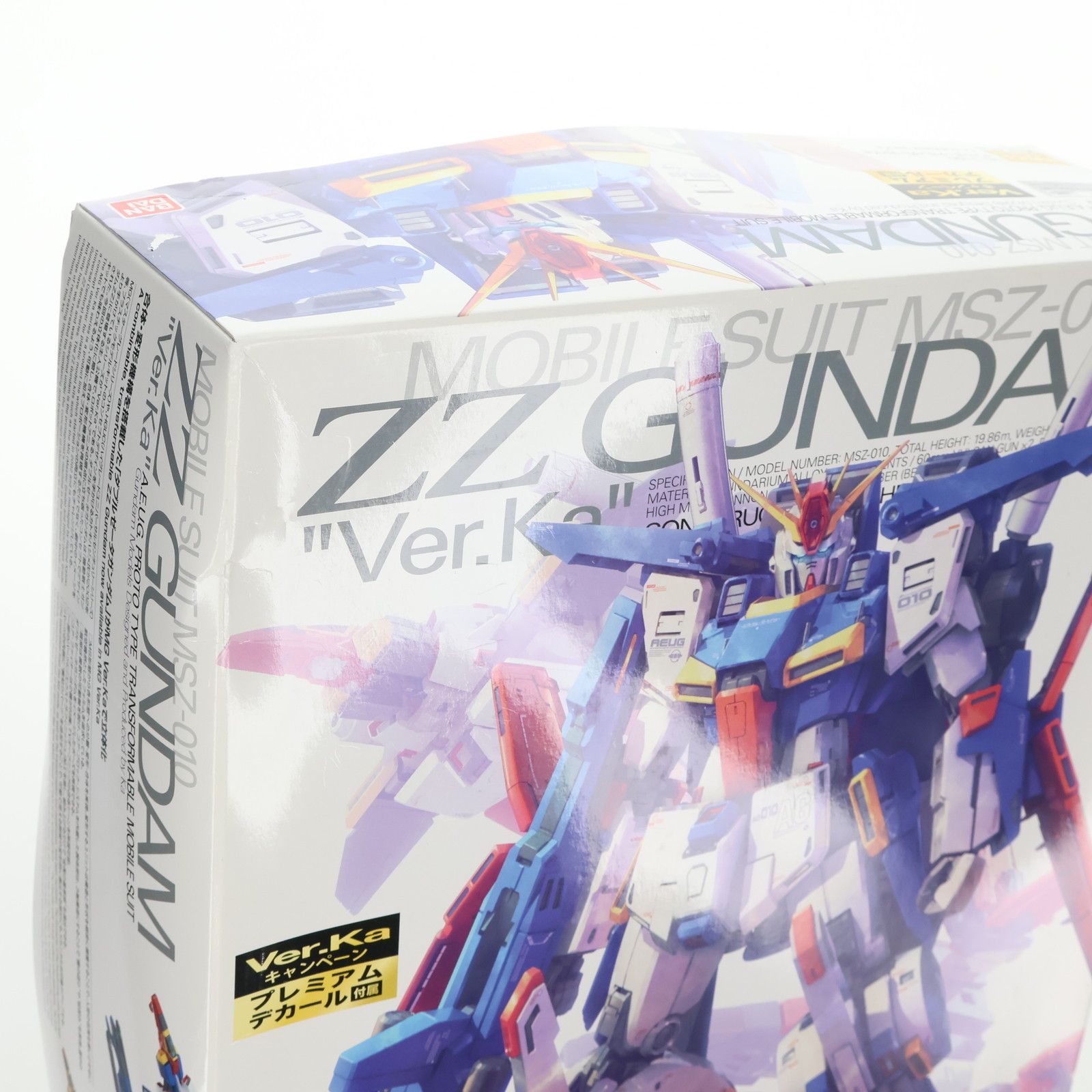 MG 1/100 MSZ-010 ダブルゼータガンダム 注文 Ver.Ka 機動戦士ガンダム