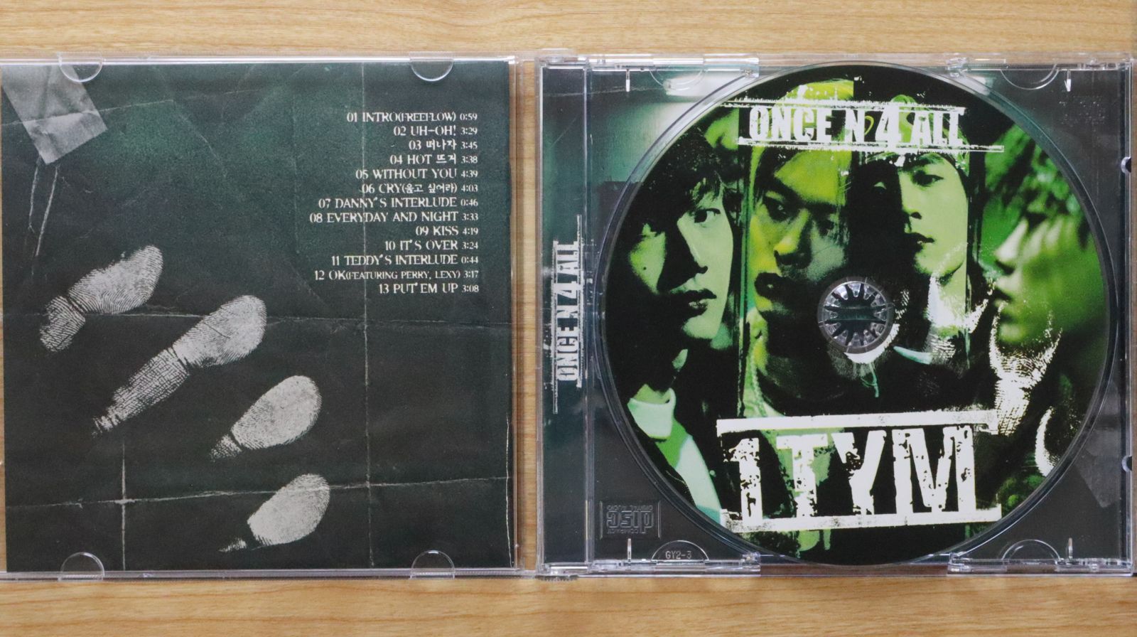 中古CD☆ワンタイム/1TYM□ Once N 4 All (韓国盤) 【EKLD306