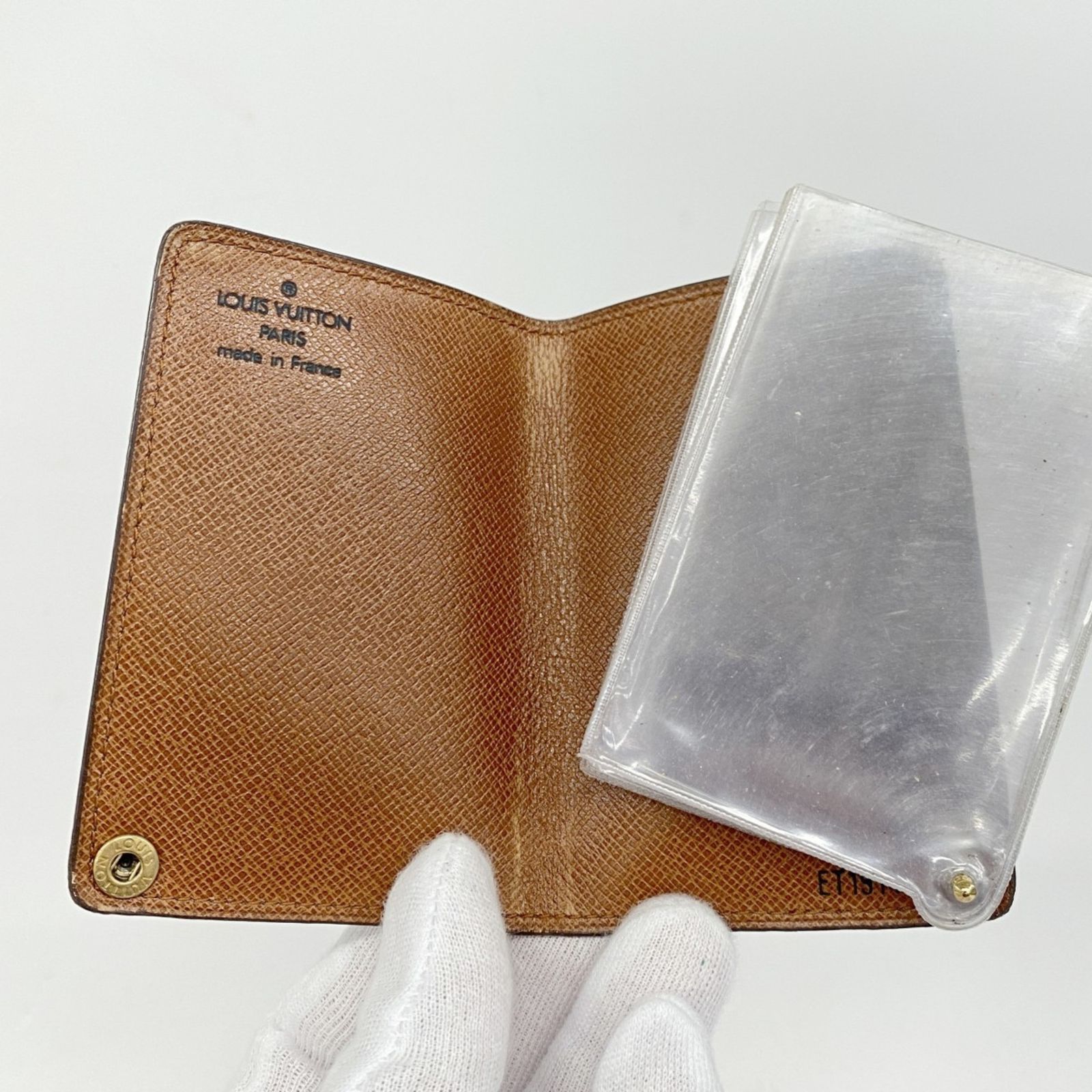ルイヴィトン 名刺入れ モノグラム 完全未使用】ルイ ヴィトン カード