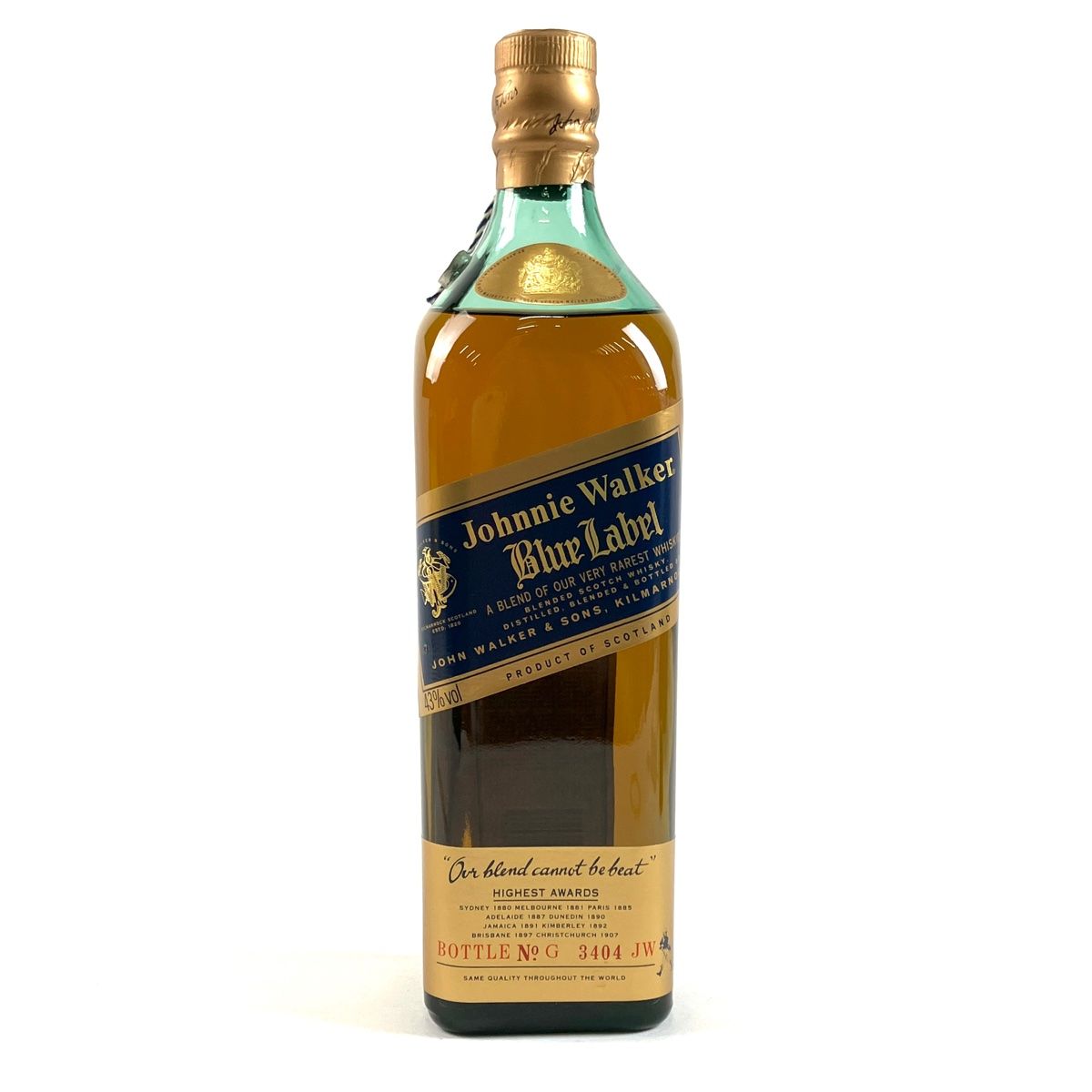 ジョニーウォーカー JOHNNIE WALKER ブルーラベル 750ml スコッチ