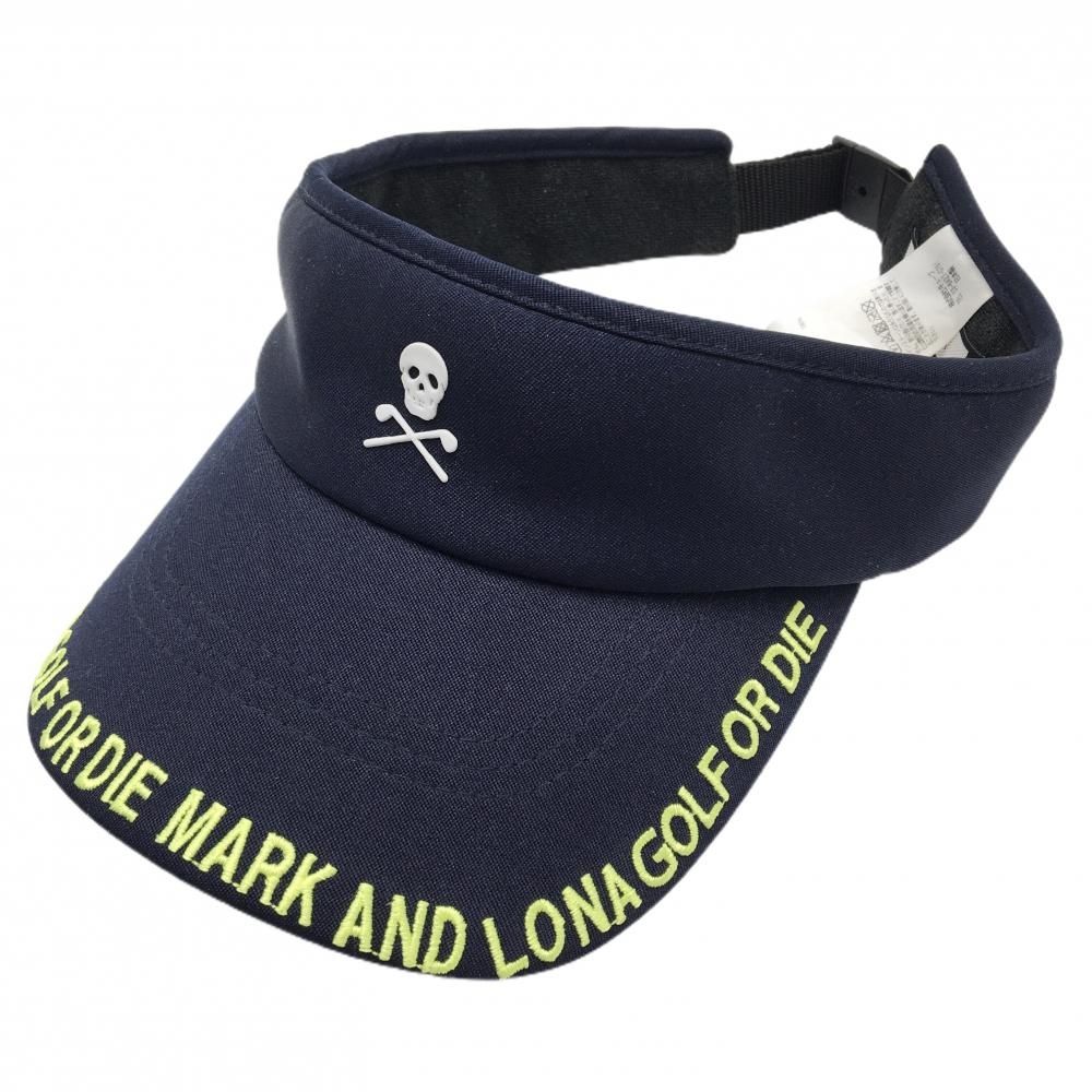 MARK & LONA スカルデザイン バイザー MARK & LONA スカルデザイン