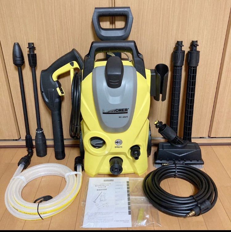 展示☆保証☆KARCHER ケルヒャー K3 サイレント ベランダ 高圧洗浄機 ...