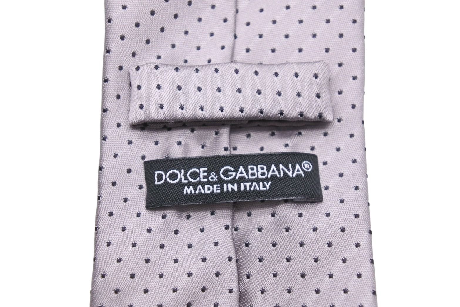 DOLCE&GABBANA ドルチェアンドガッバーナ ネクタイ 紳士 シルク