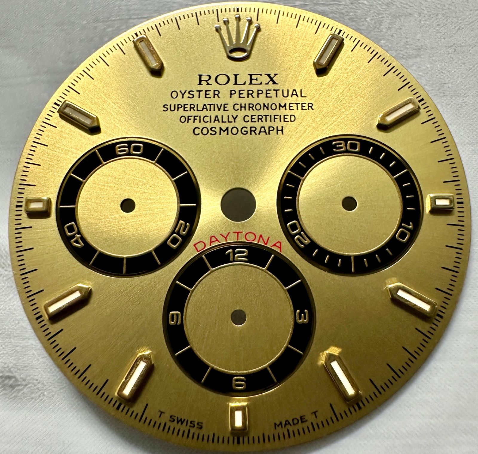 純正品 トリチウム 6針 16523 16528 16518 デイトナ ロレックス ROLEX COSMOGRAPH DAYTONA tritium  gold hands