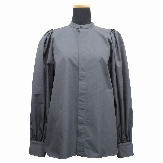 ハイク HYKE 23AW バルーンスリーブブラウスシャツ長袖白 ハイク HYKE 23AW バルーンスリーブブラウスシャツ長袖白