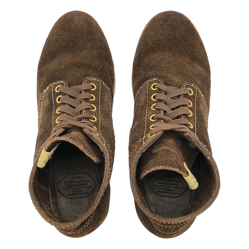 visvim / ビズビム | brigadier boots / ブリガディア スエードレザー レースアップブーツ | 8 | ブラウン | メンズ visvim / ビズビム | brigadier boots / ブリガディア スエードレザー