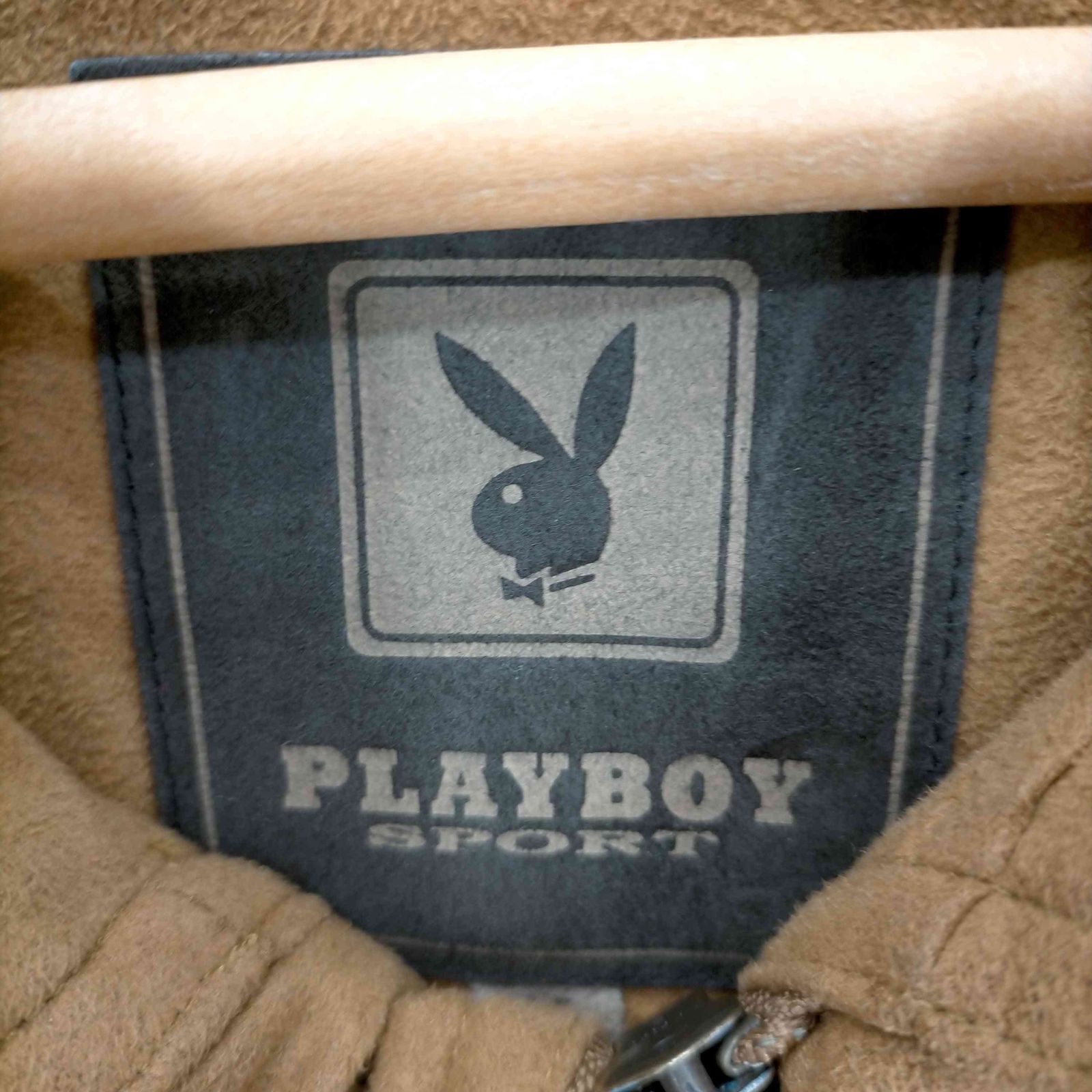 プレイボーイ PLAYBOY SPORT フェイクスウェードジップブルゾン メンズ