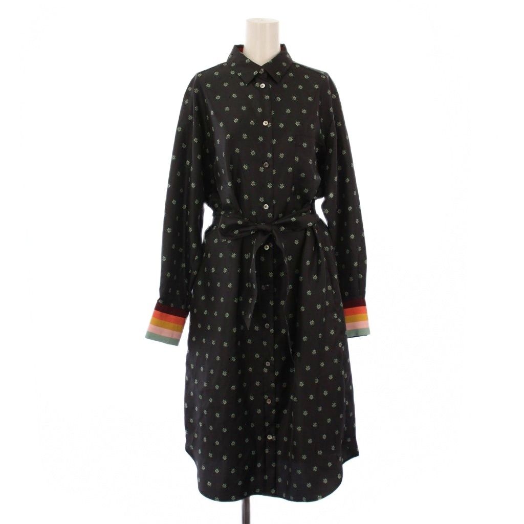 ポールスミス PAUL SMITH シャツワンピース ミモレ ロング 長袖