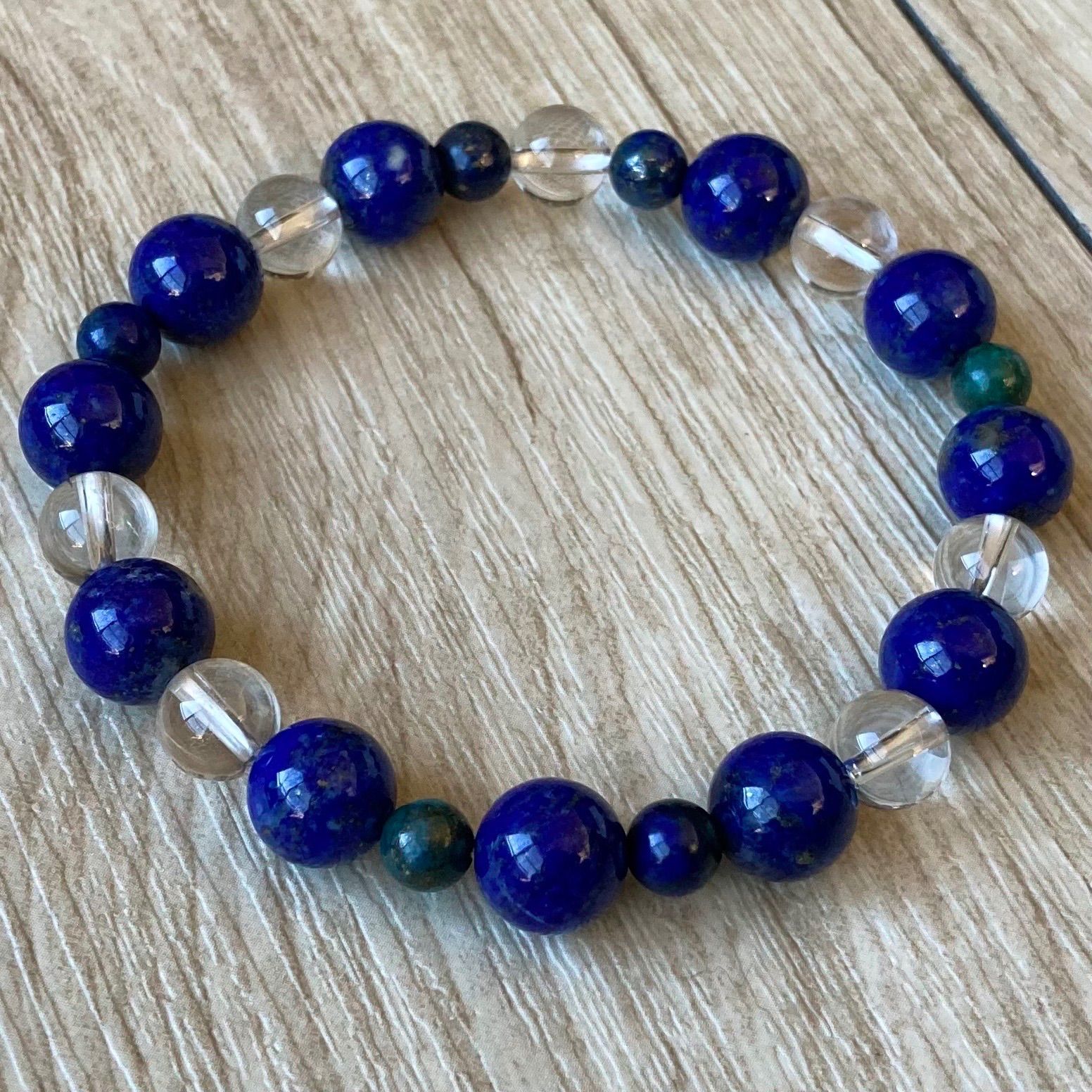 危険を回避し進むべき道へ案内してくれる 天然無着色ラピス