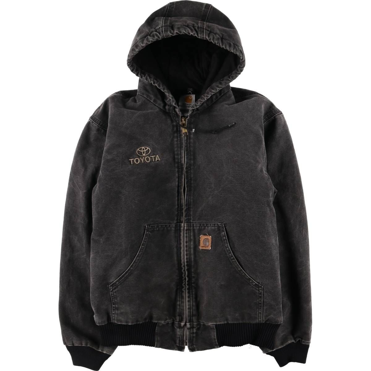古着 カーハート Carhartt TOYOTA トヨタ アクティブジャケット ダック 