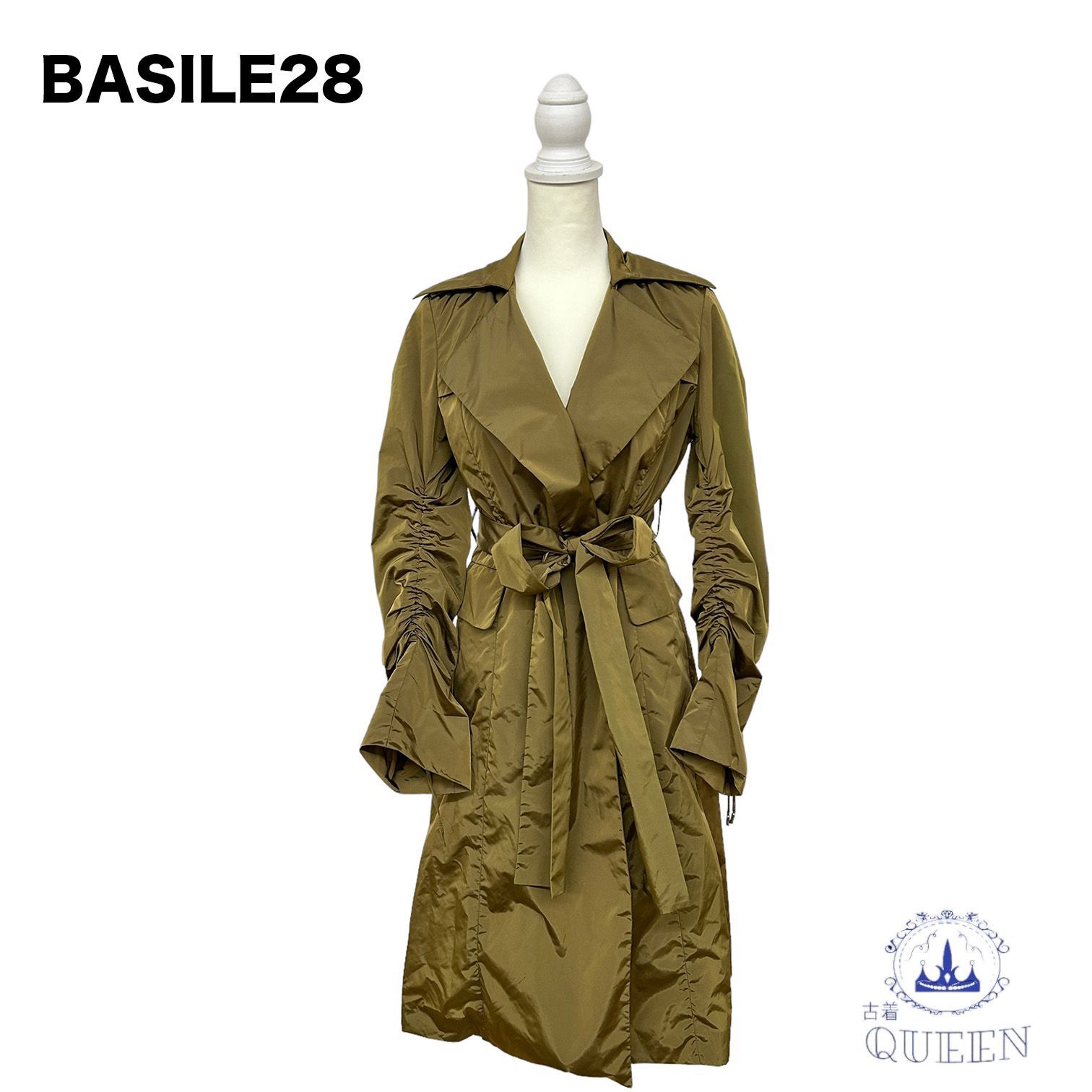 ☆美品☆ BASILE28 バジーレベントット ジャケット アウター トレンチ