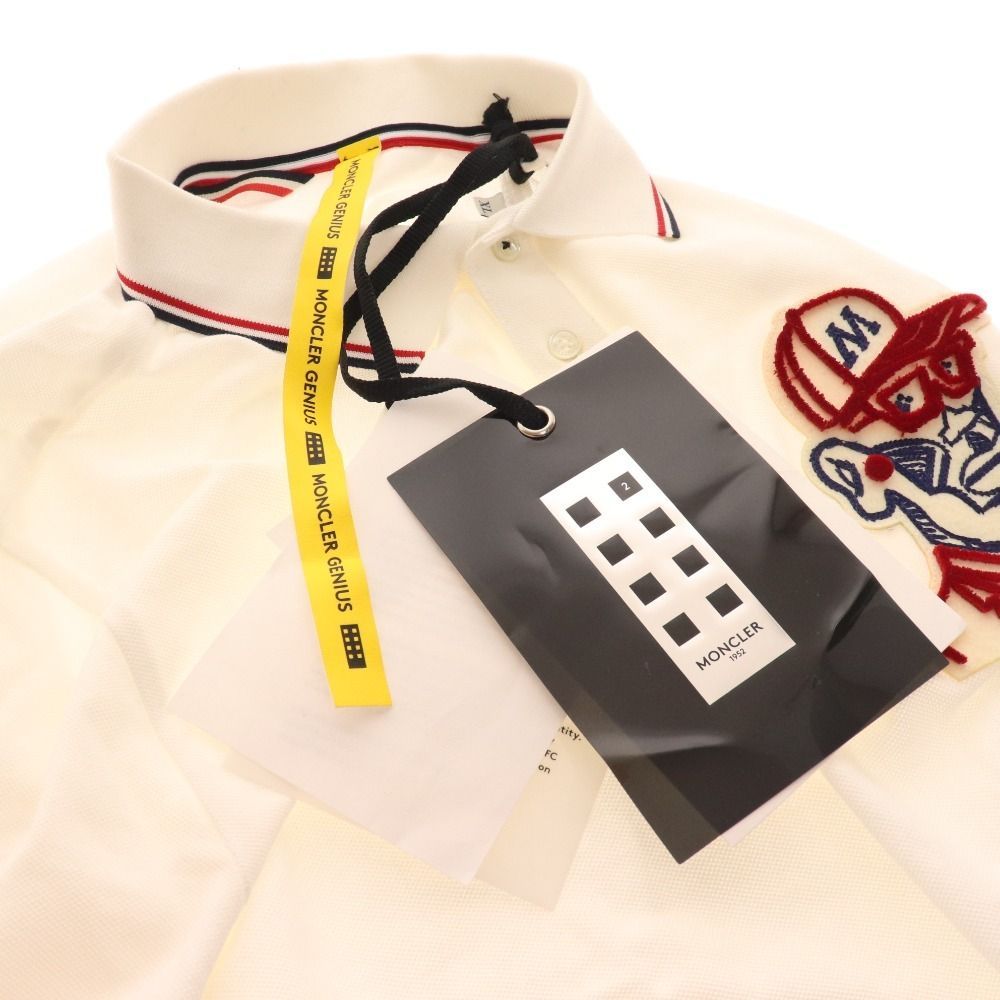 □ モンクレール ポロシャツ 半袖 トップス ジーニアス ワッペン