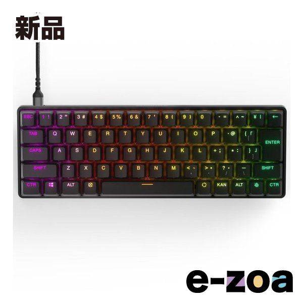 SteelSeries スティールシリーズ Apex Pro Mini JP ゲーミングキーボード 日本語版 64825J 2548930