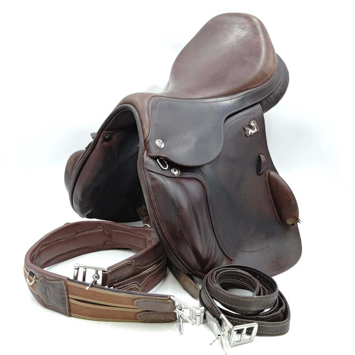 PRESTIGE プレステージ 障害鞍 Xコンタクト K  腹帯 鐙革 セット 乗馬 サドル 馬具 PRESTIGE プレステージ 障害鞍 Xコンタクト K 腹帯 鐙革 セット