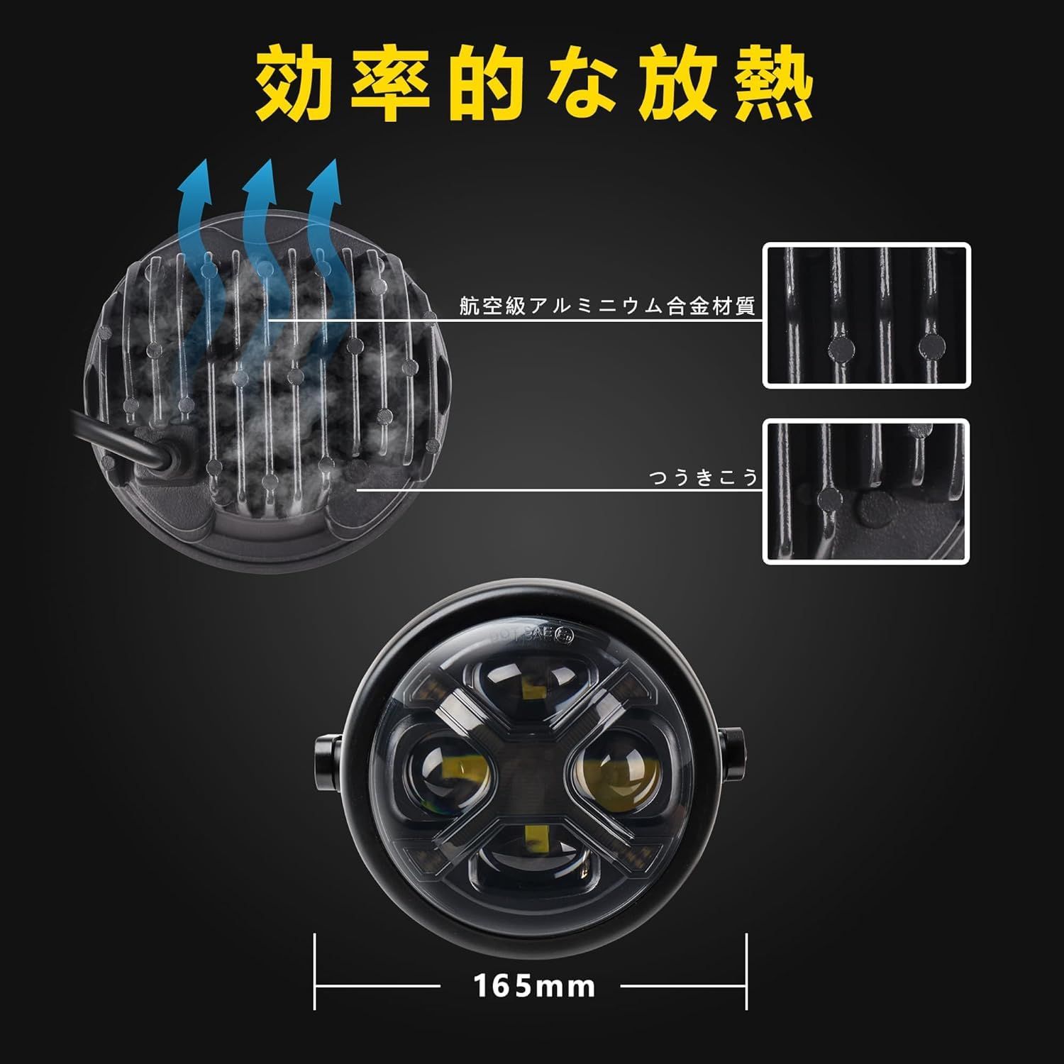 新品 Motikvans For ハンターカブ CT125 LED ヘッドライトランプ