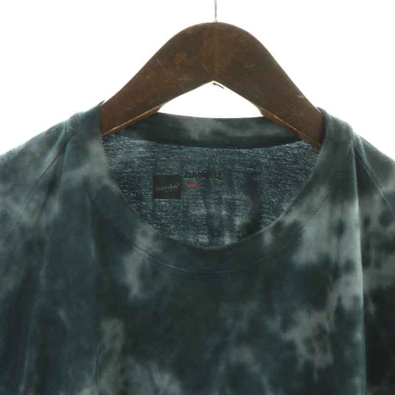 ダイリク DAIRIKU 22SS タイダイパックT Tie Dye Pack Tee Tシャツ カットソー 半袖 クルーネック ラグランスリーブ L  グレー C-15 /NW22 - メルカリ