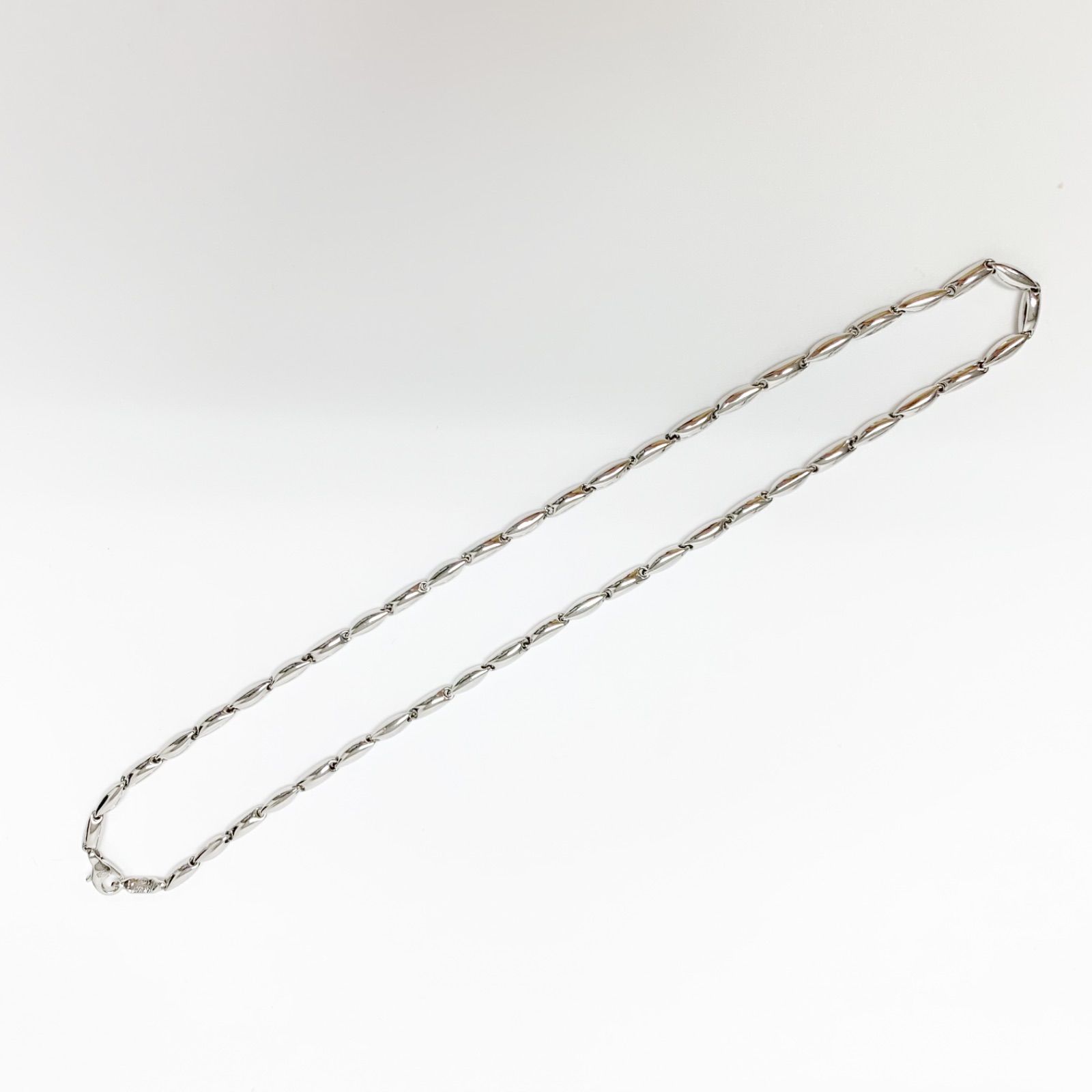 CHIMENTO(キメント) ネックレス K18ホワイトゴールド 中古】CHIMENTO キメント デザインネックレス チェーン