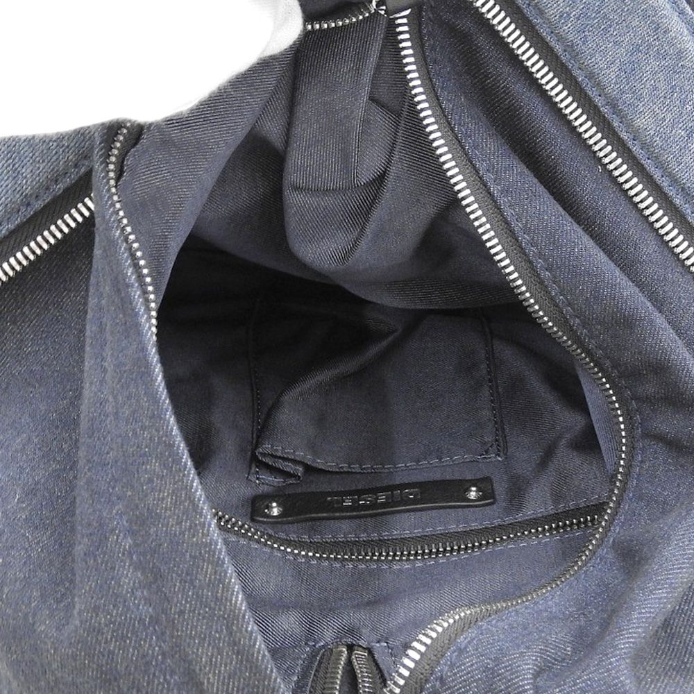 【未使用 新品】DIESEL ネイビー バックパック タグ付未使用 ディーゼル DIESEL 現行タグ アソートデニム