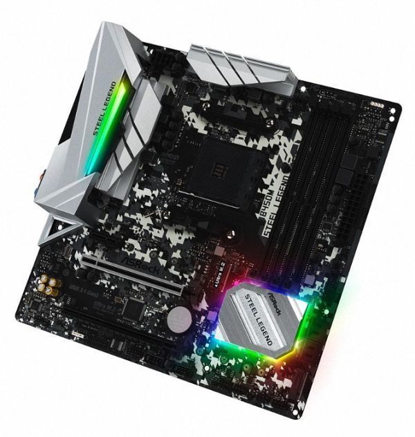 ASRock B450M Steel Legend AM4 AMD Promontory B450 SATA 6Gb/s Micro ATX AMD  Motherboard - メルカリ