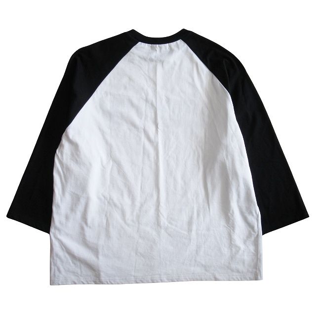 極美品 24ss ゴッドセレクション GOD SELECTION XXX RAGLAN SLEEVE T-SHIRT ラグランスリーブ Tシャツ 長袖  BLACKOUT ロゴ プリント カットソー XL 白 ホワイト 黒 ブラック/□E21/メンズ - メルカリ