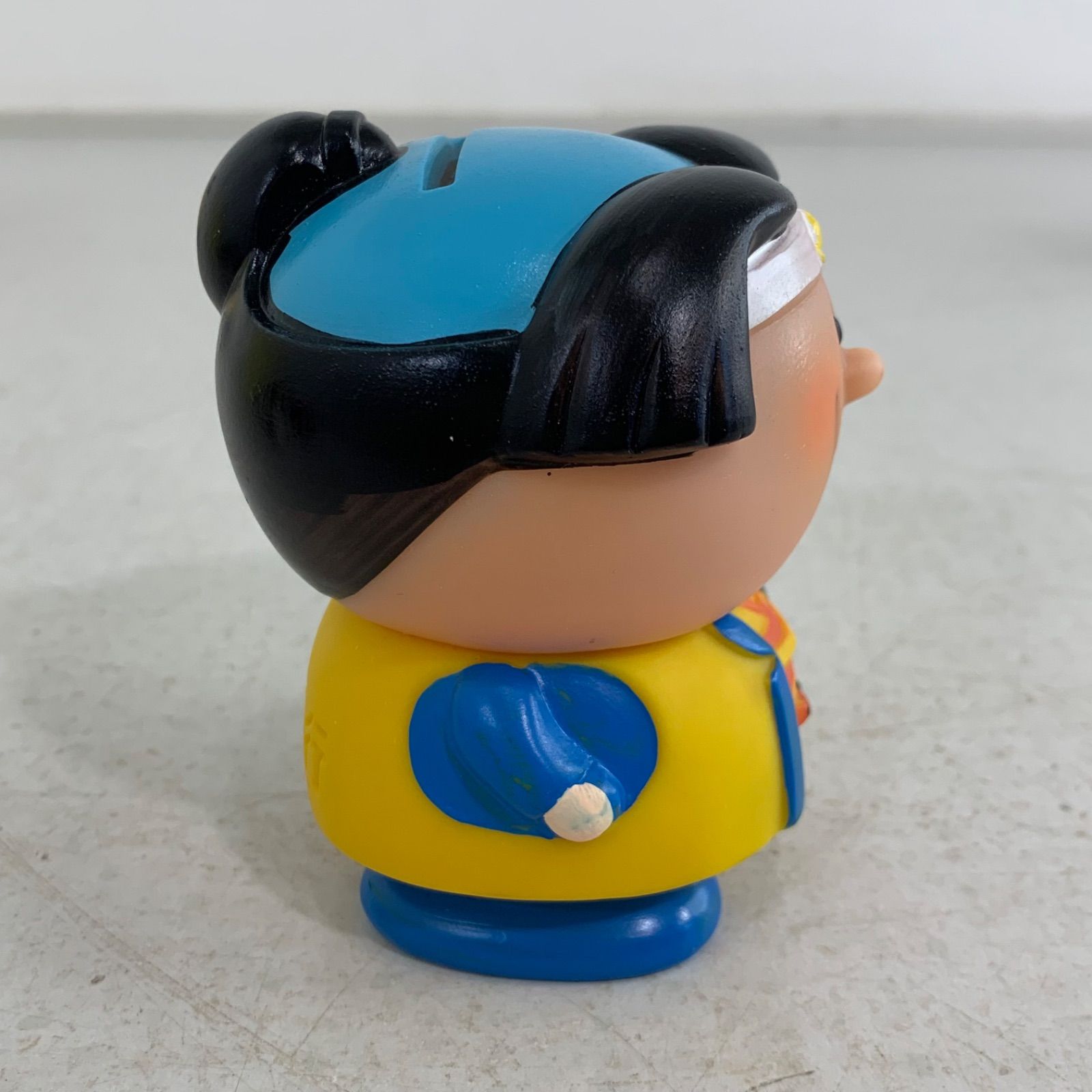 昭和レトロ　当時物　銀行系　ソフビ貯金箱　希少品有り。 希少】富士銀行 ソフビ貯金箱8体セット☆ぼくちゃん② 当時物