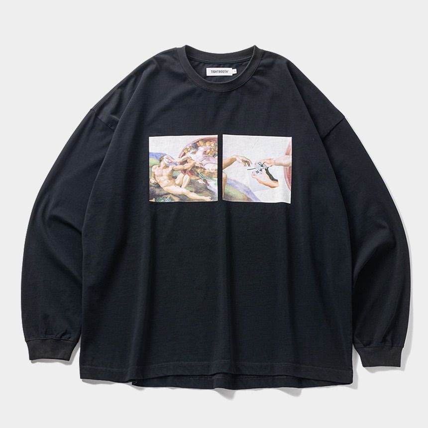 TIGHTBOOTH / PASS THE PIE L/S T-SHIRT / BLACK - メルカリ