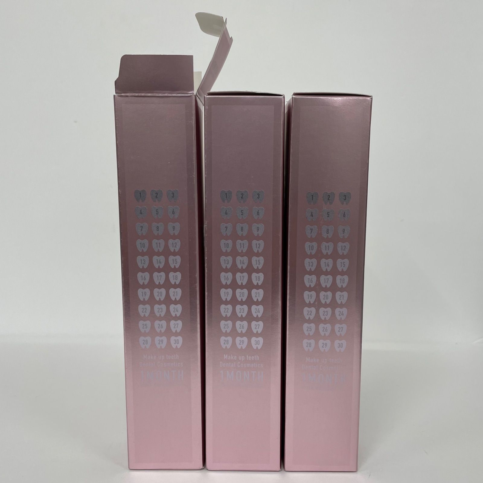新品 デンタルラバー 1 MONTH ファイブホワイトゲル3本 W1250 DENTAL LOVER デンタルラバー 1MONTH ファイブホワイト