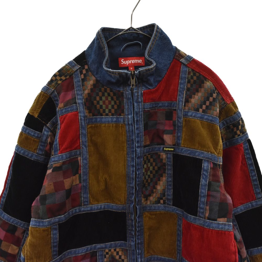 18aw supreme Corduroy Patchwork Denim