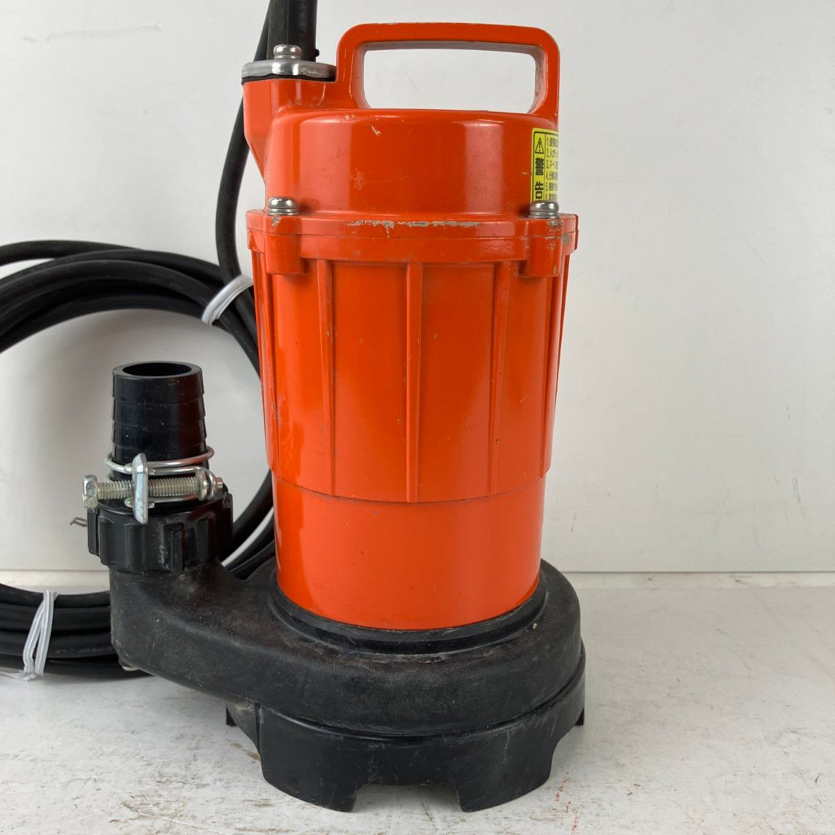 ЗЗTERADA 寺田 100v 口径32mm 水中ポンプ SG-150C オレンジ