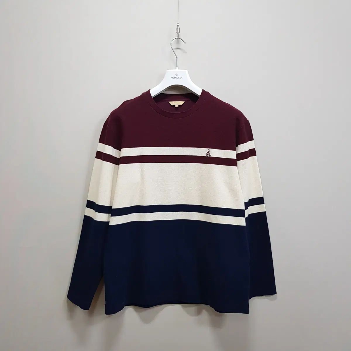 【雷市場（ポンジャン）商品韓国直送】 BEAN POLE(ビーンポール) カラー ブロック メンズ Tシャツ L サイズ