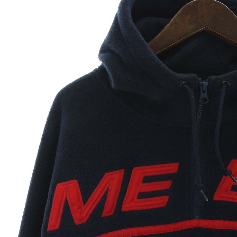 シュプリーム SUPREME ポーラーテック POLARTEC ハーフジップロゴ
