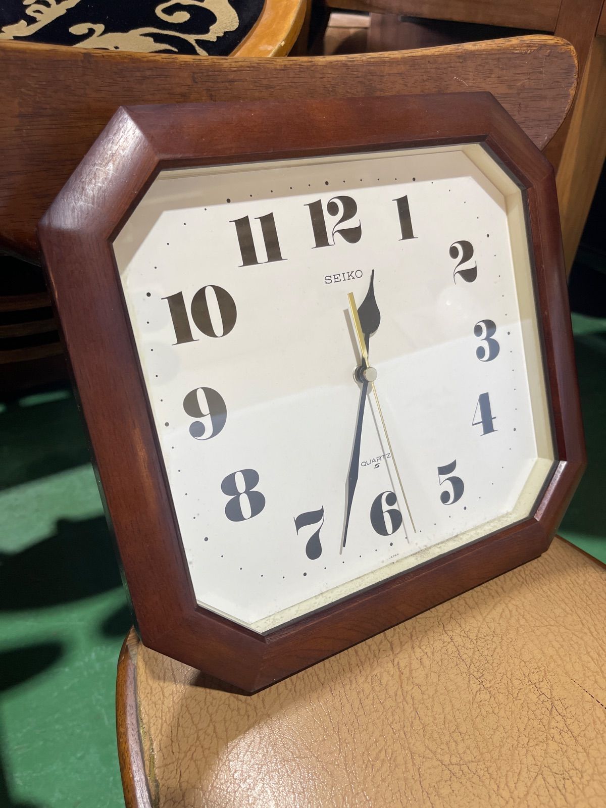 70-80's SEIKO clock 掛時計 昭和 レトロポップ