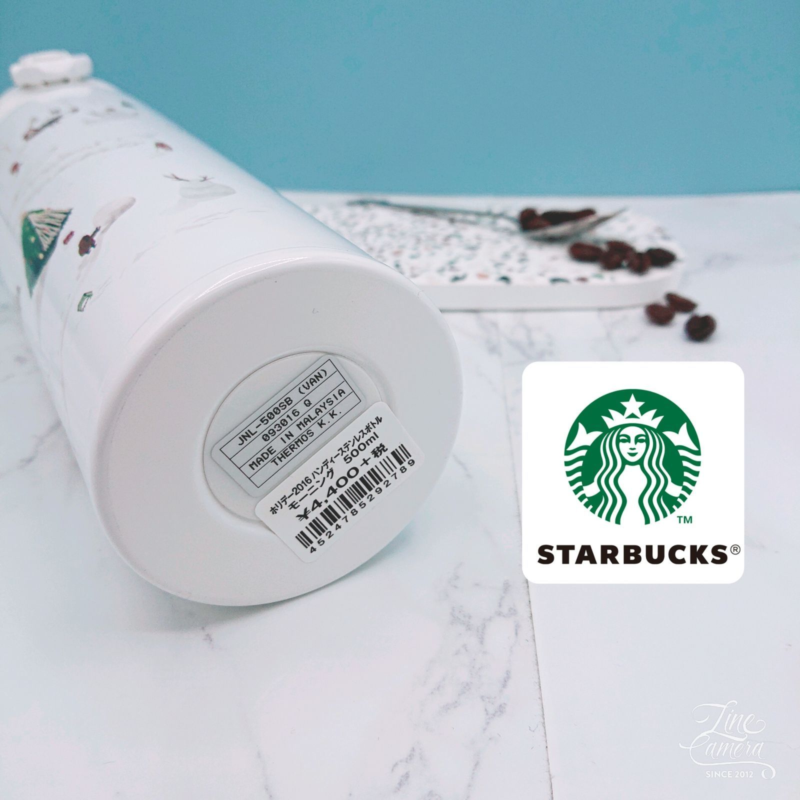 Starbucks × サーモス ステンレスボトル　JNL-500SB VAN