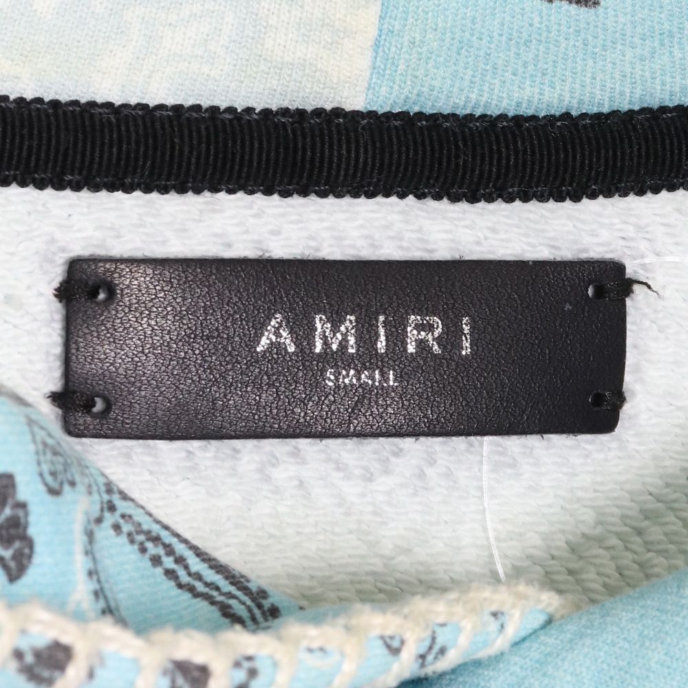 AMIRI バンダナスウェットパーカー - メルカリ