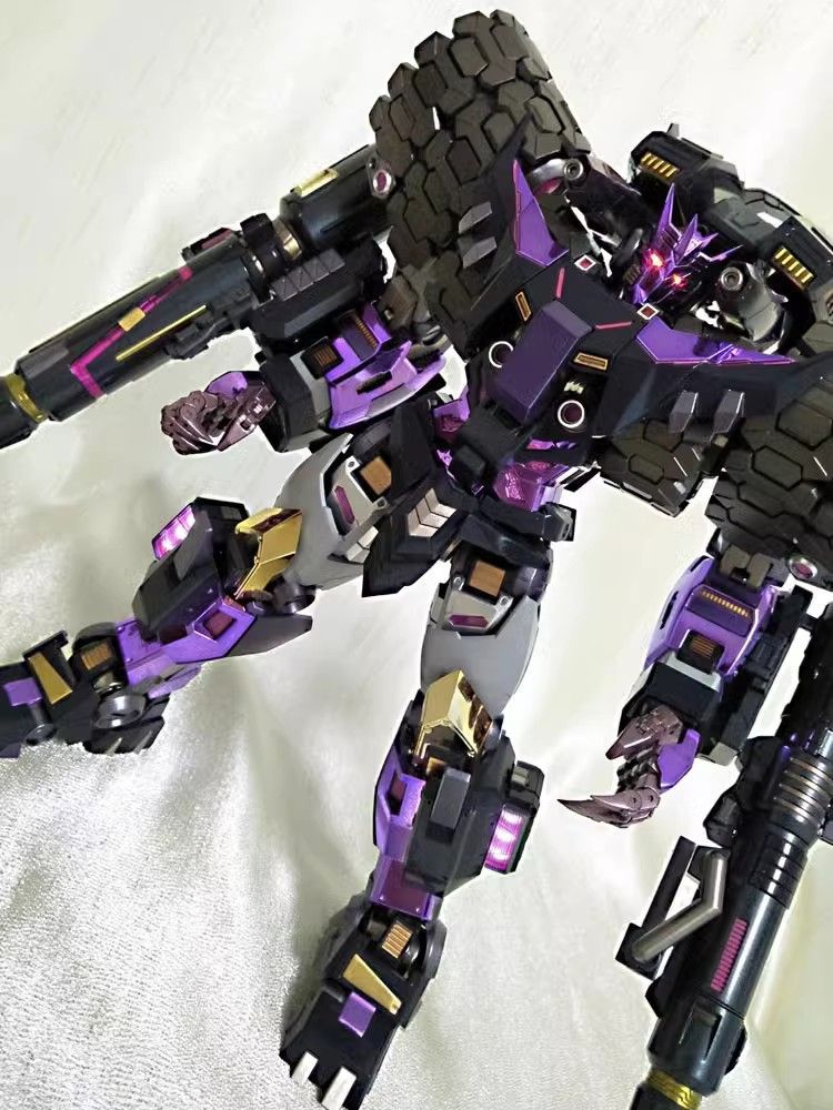 鉄機巧 TRANSFORMERS #02 TARN ターン TARN (POWER BURST VER.) 合金可動フィギュア 限定版塗装 特典付き トランスフォーマー idw漫画 発光可能 MC マッスルベア KO アドバンスド 改良 25cm 変形不可