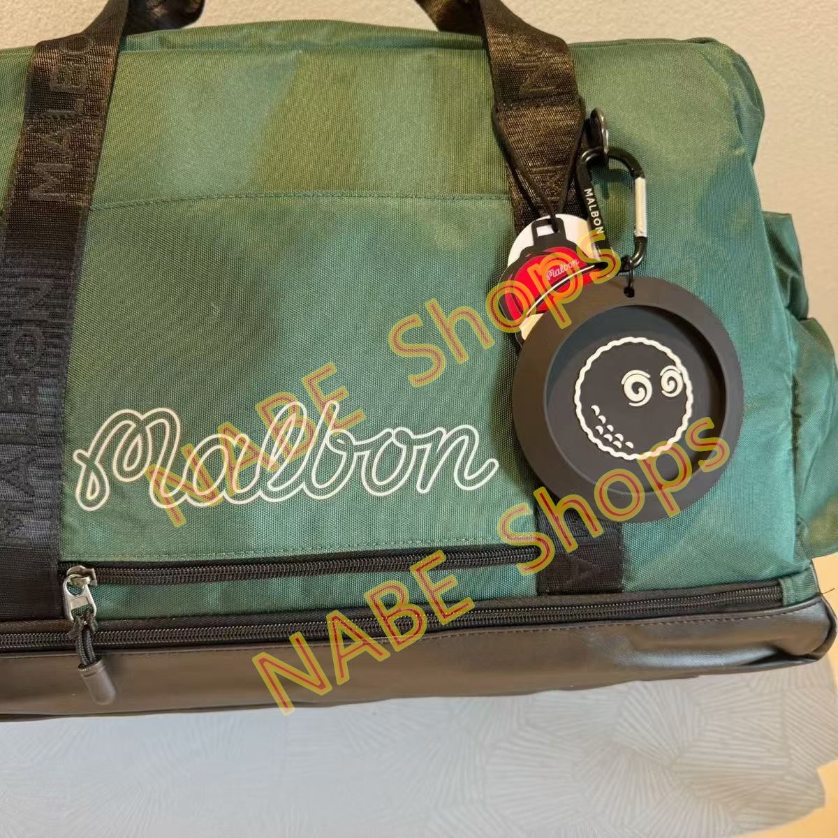 Malbon Golf ブラックトートバッグ Malbone golf] Malbon Basic