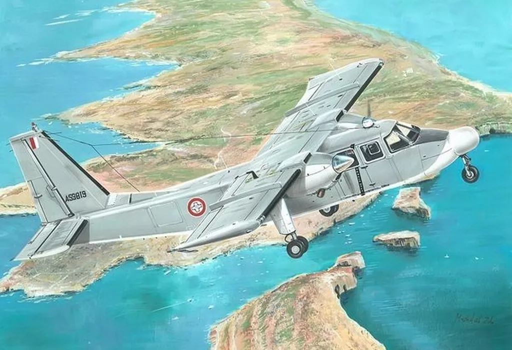 プラモデル 1|48 ブリテン ノーマン BN-2T|2B アイランダー マルタ軍航空部隊 VAL4816