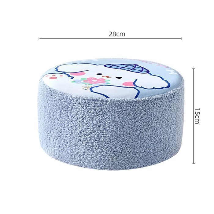 極厚クッション 厚み15cm おしゃれ 座布団 フロアクッション 硬め 座椅子 お尻が痛くなりにくい ラウンドクッション 円形 かわいい スツール チェア 丸椅子 北欧 踏み台 足置き 玄関jiaju03